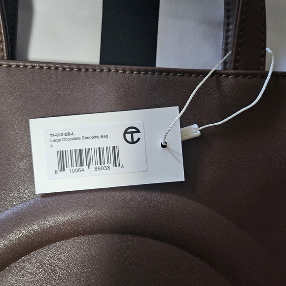 Telfar Large Chocolate Shopping Bag - Picture 4 of 4